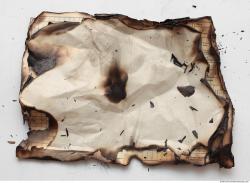 Photo Textures of Paper Burnt